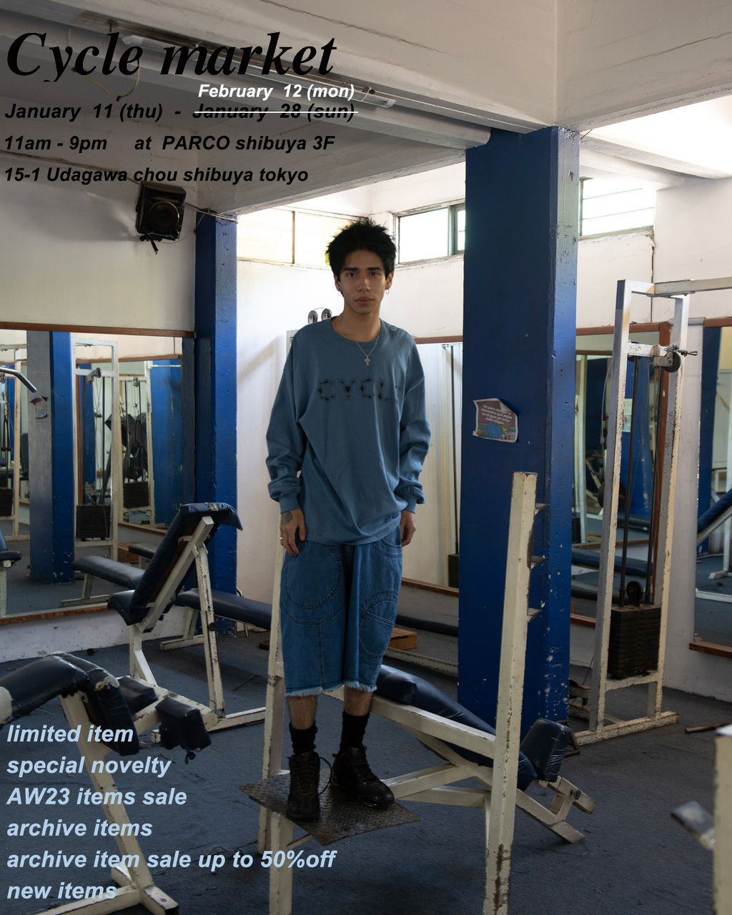 Cycle market at SHIBUYA PARCO