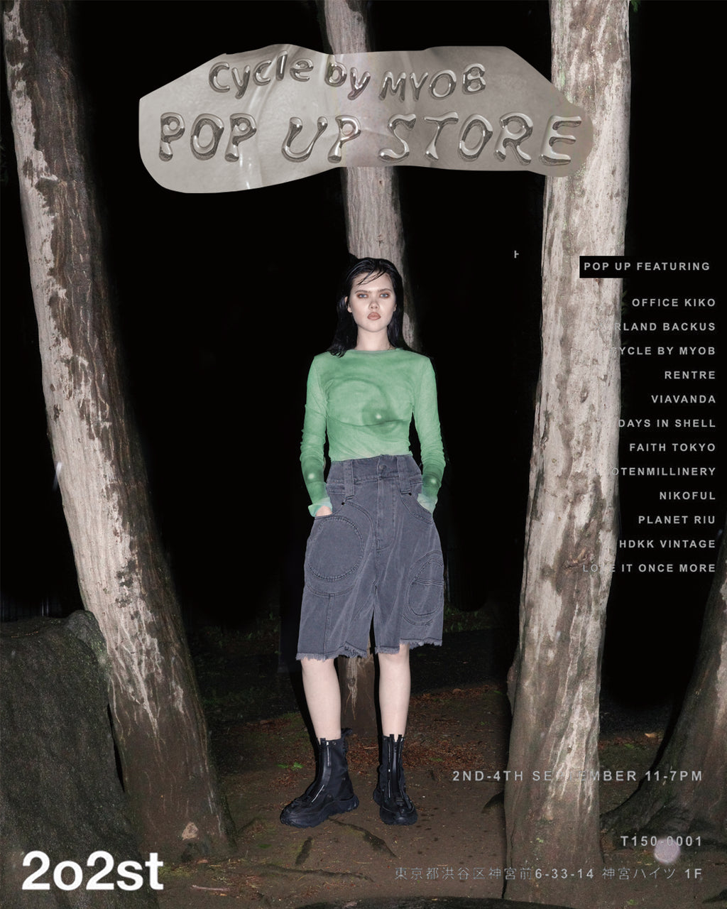 POP UP STORE by 2o2st at GoOn Tokyo