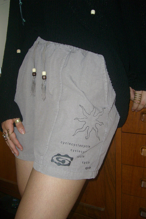 WOODLAND WASHED NYLON SHORTS