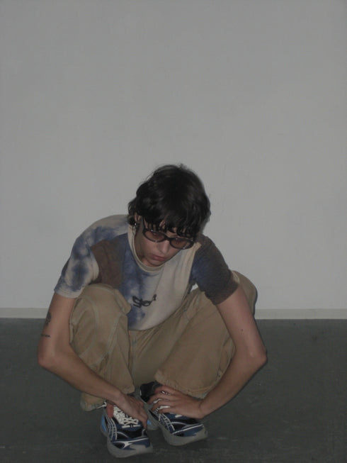 GOA TEE -TIEDYE PURPLE MIX-