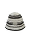 SUMMER MULTI BORDER HAT -IVORY MIX-