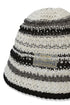 SUMMER MULTI BORDER HAT -IVORY MIX-