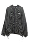 【PRE-ORDER】NYLON GATHERED WINDBREAKER -CHARCOAL-