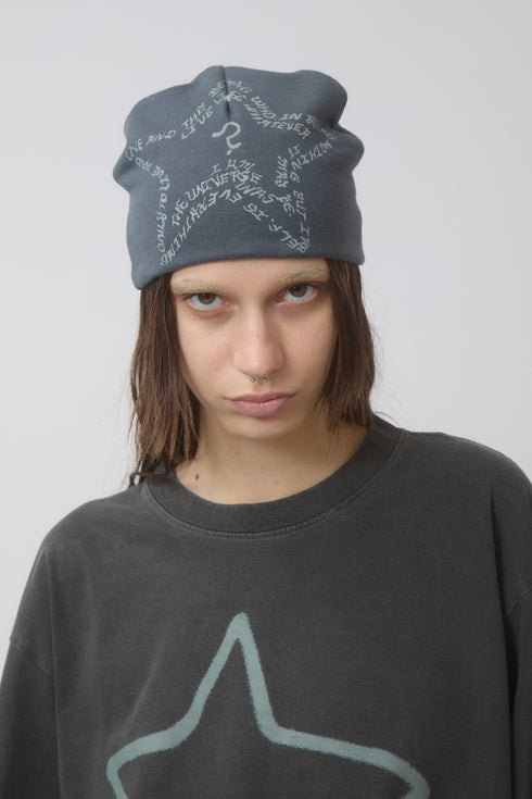 FEUERGOD × Cycle STAR BEANIE -CHARCOAL-