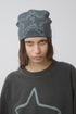 【PRE-ORDER】FEUERGOD × Cycle STAR BEANIE -CHARCOAL-