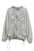 【PRE-ORDER】NYLON GATHERED WINDBREAKER -IVORY-