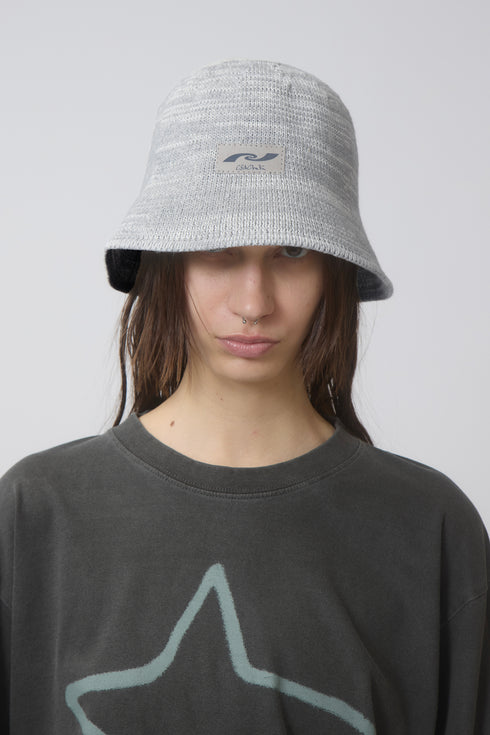 BELL BUCKET HAT -GRAY-