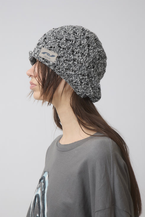 MOSAIC KNIT BEANIE