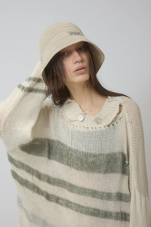 BELL BUCKET HAT -SAND-