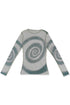 SECOND SKIN TOPS "Spiral Gecko" -GRAY-