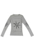 Mayte × Cycle ECHO STAR SECOND SKIN TOPS -GRAY-