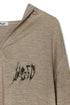 ECO FABRIC HOODIE -BROWN-