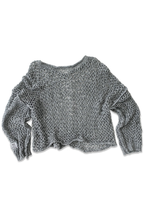 【RESTOCK】RAW MESH SUMMER KNIT TOPS *Last1