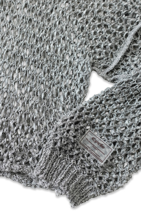 【RESTOCK】RAW MESH SUMMER KNIT TOPS *Last1