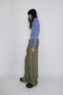 Mayte × Cycle ECHO STAR PANTS -KHAKI- *Last1