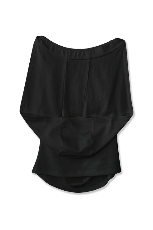 【RESTOCK】GATHER HOOD TANK TOP -BLACK-