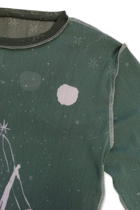 Mayte × Cycle SECOND SKIN TOPS "moon and sun"