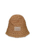 SUMMER STRAW HAT -SAND ORANGE-