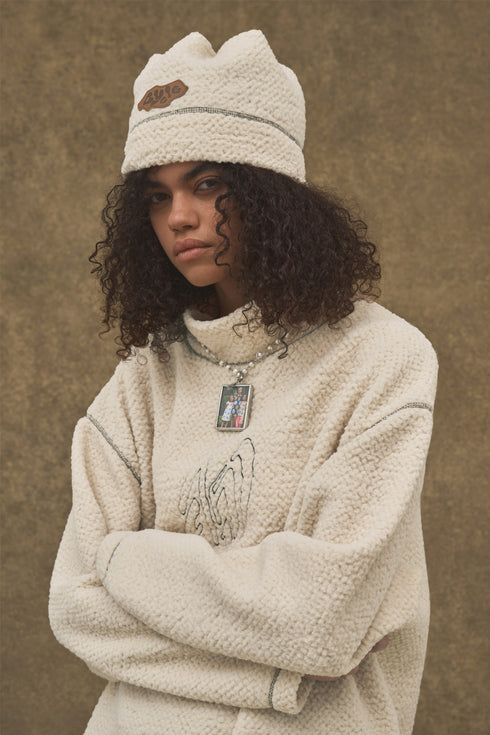ECO BOA HAT -IVORY- *Last1