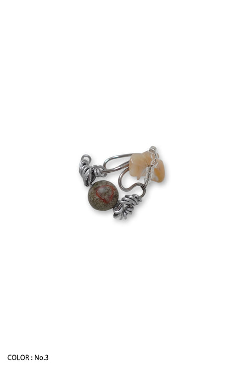 【PRE-ORDER】CERAGiGi × Cycle EARTH & SEA WIRE RING