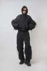 METAMORPHOSIS TROUSERS -BLACK-
