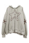 【PRE-ORDER】FEUERGOD × Cycle STAR ZIP-UP HOODIE -BEIGE-