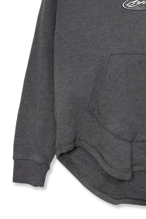 【RESTOCK】REFLECTOR LOGO HOODIE -CHARCOAL- *Last1