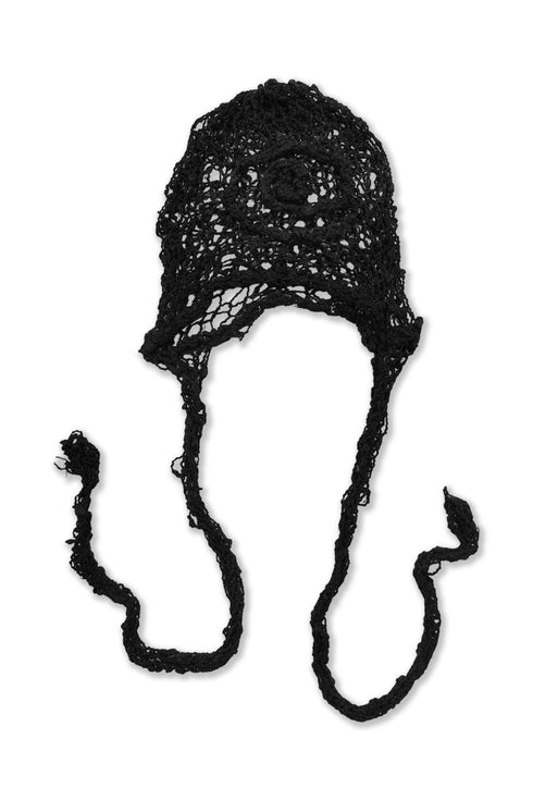 Merbeau × Cycle HANDMADE SPIRAL SUMMER BONNET -BLACK-