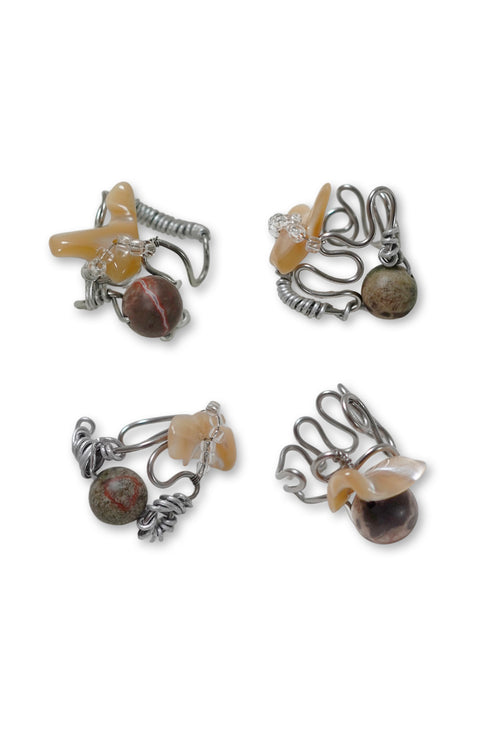 【PRE-ORDER】CERAGiGi × Cycle EARTH & SEA WIRE RING
