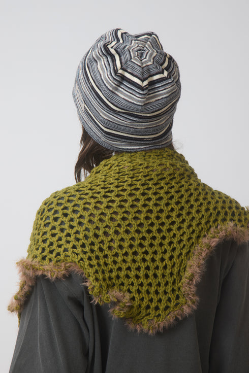 【PRE-ORDER】MULTI BORDER KNIT BEANIE