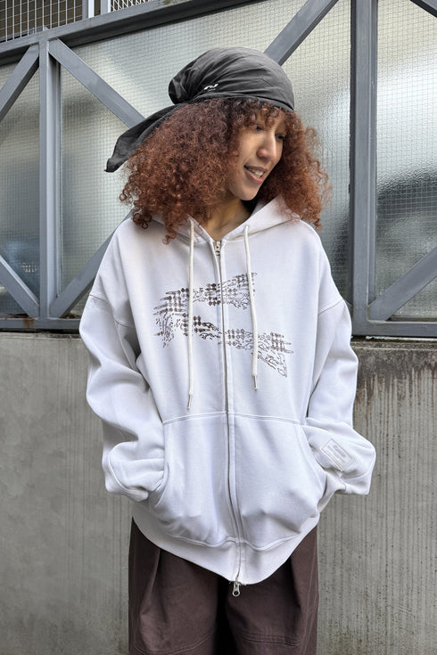 LOGO CRINKLED DU-RAG -GRAY- *Last1