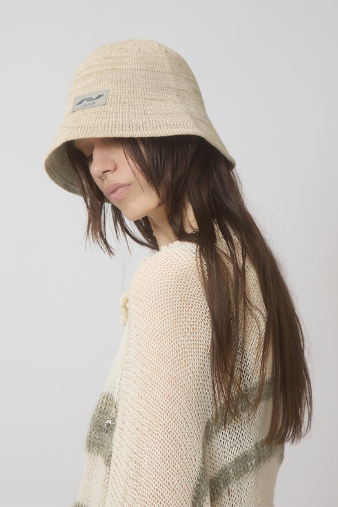 BELL BUCKET HAT -SAND-