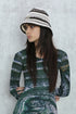 SUMMER MULTI BORDER HAT -IVORY MIX-