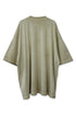 WASHED BIG TEE -YELLOW KHAKI- *Last1
