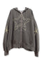 【PRE-ORDER】FEUERGOD × Cycle STAR ZIP-UP HOODIE -BROWN-