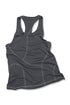 EXPOSED SEAMS TANK TOP -CHARCOAL- *Last1