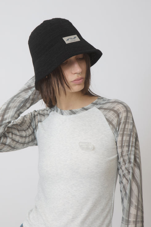 BELL BUCKET HAT -BLACK-