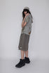 Mayte × Cycle ECHO STAR WASHED HALF PANTS -BROWN-