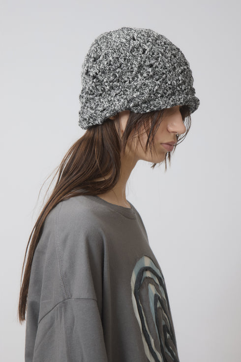 MOSAIC KNIT BEANIE
