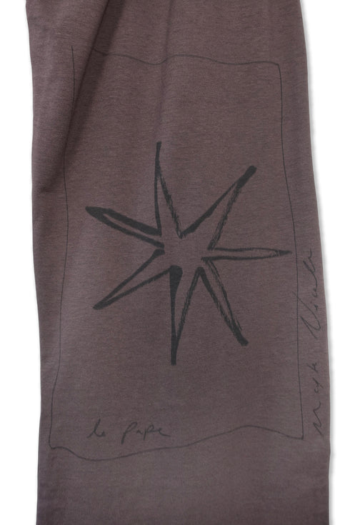 Mayte × Cycle ECHO STAR PANTS -BROWN-