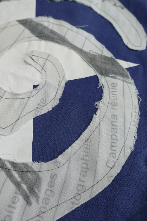 UPCYCLED SPIRAL TOTE BAG / One of a Kind