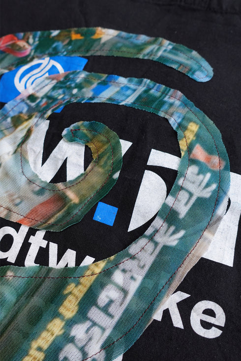 UPCYCLED SPIRAL TOTE BAG / One of a Kind