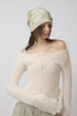 FAULT LINE BEANIE -BEIGE MIX-