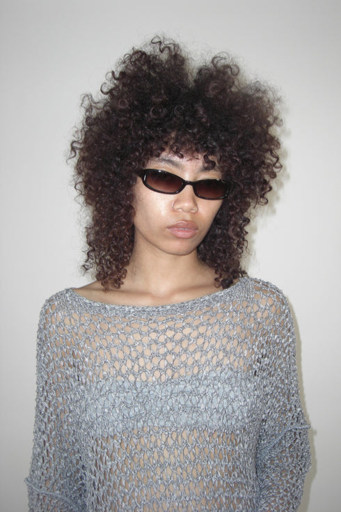 【RESTOCK】RAW MESH SUMMER KNIT TOPS *Last1