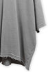 WASHED CUT-OFF SWEAT TOP -GRAY-