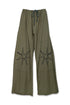Mayte × Cycle ECHO STAR PANTS -KHAKI- *Last1