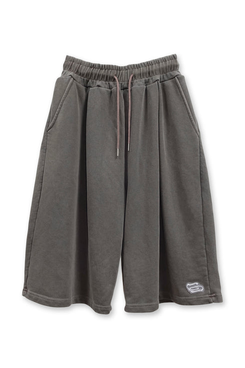 【PRE-ORDER】FEUERGOD × Cycle STAR ZIP-UP HALF PANTS -BROWN-