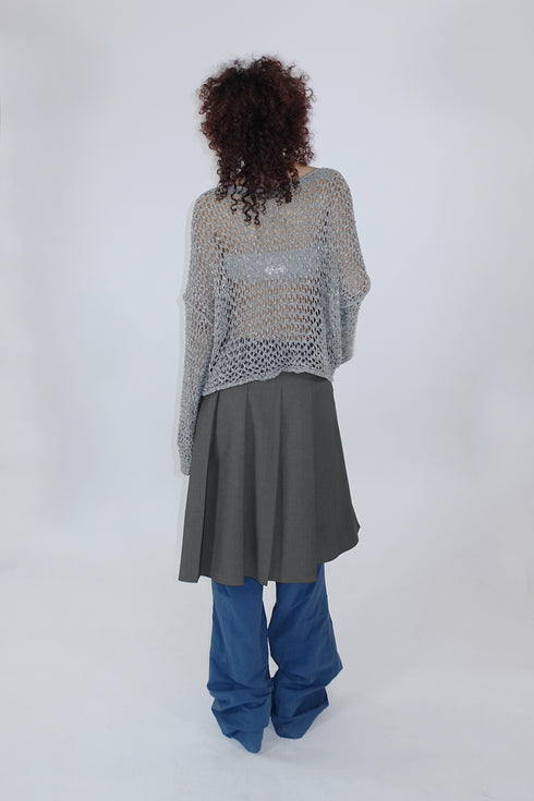 【RESTOCK】RAW MESH SUMMER KNIT TOPS *Last1