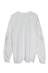 CIRCLE LONG SLEEVE TEE -WHITE- *Last1