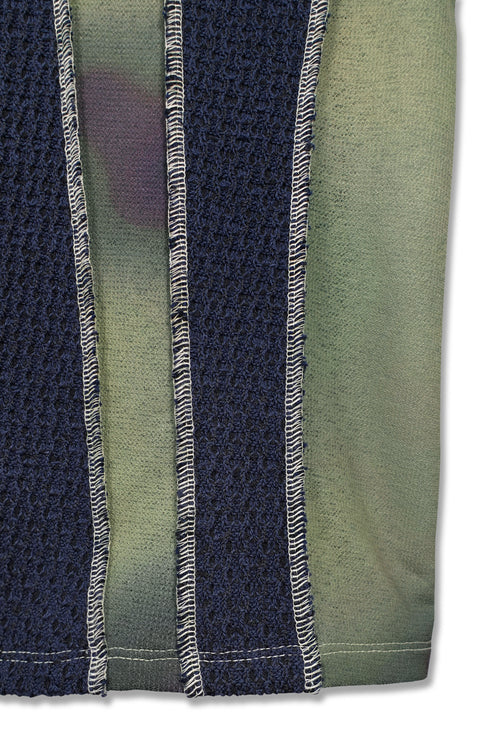 【RESTOCK】FLOWER SWITCHING TANK TOP -NAVY- *Last1